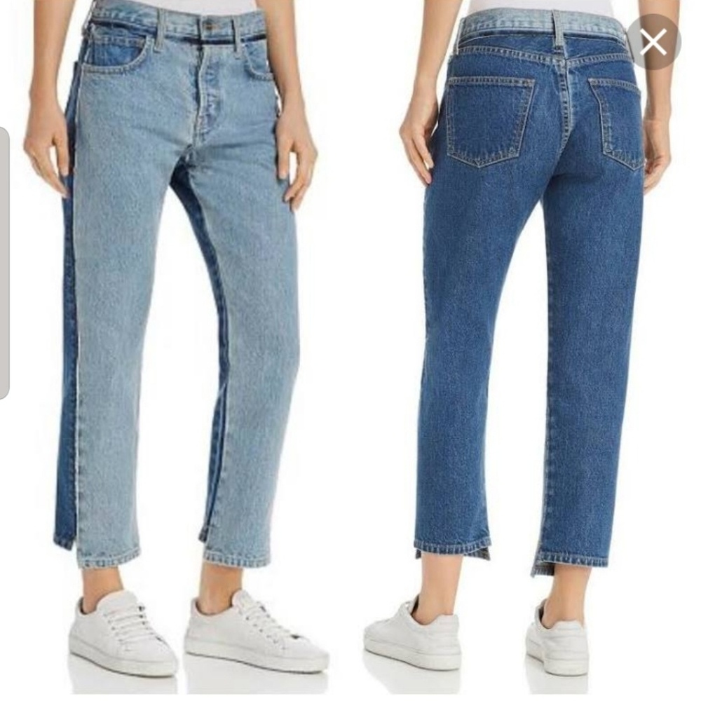 NWT CURRENT ELLIOTT HIGH WAIST SOMERA STRAIGHT 32